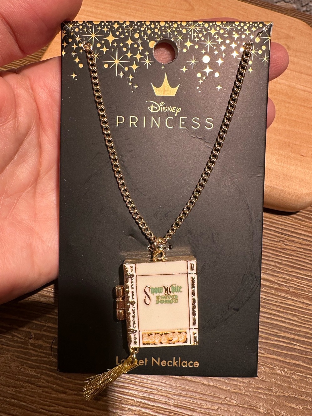 Disney Snow White Book Locket Necklace - Picture 4 of 10
